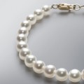 Pearl Bracelet with White Freshwater 7.0-6.5 mm Pearls