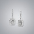 Taper Diamond Earrings