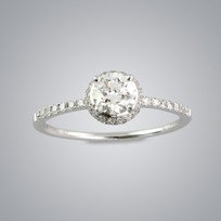 MIKURA Half Carat Solitaire Ring (GIA)