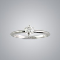 Quarter Carat Solitaire Diamond Ring